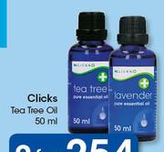 Clicks Tea Tree Oil-2 x 50ml