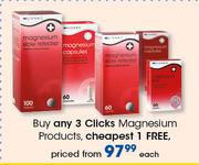 Clicks Magnesium Products-Each
