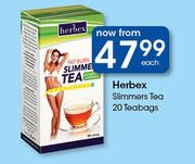 Herbex Slimmers Tea 20 Teabags-Each