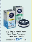 Nivea Men Face Care Products-Each
