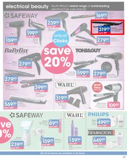 Clicks : Feel Good Savings (6 Mar - 21 Mar 2019), page 13
