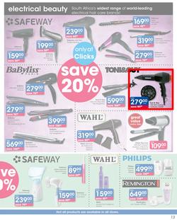 Clicks : Feel Good Savings (6 Mar - 21 Mar 2019), page 13