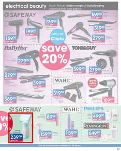 Clicks : Feel Good Savings (6 Mar - 21 Mar 2019), page 13