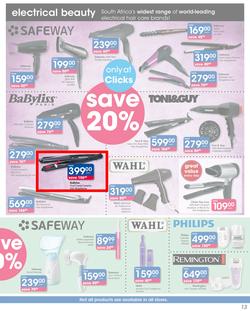 Clicks : Feel Good Savings (6 Mar - 21 Mar 2019), page 13
