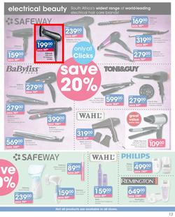 Clicks : Feel Good Savings (6 Mar - 21 Mar 2019), page 13