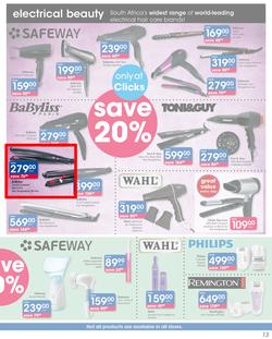 Clicks : Feel Good Savings (6 Mar - 21 Mar 2019), page 13
