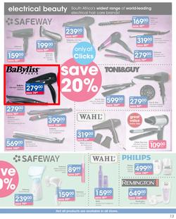 Clicks : Feel Good Savings (6 Mar - 21 Mar 2019), page 13