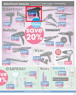 Clicks : Feel Good Savings (6 Mar - 21 Mar 2019), page 13