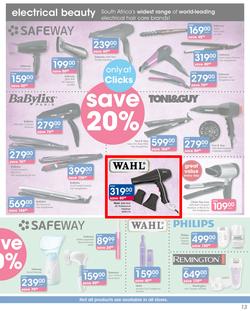 Clicks : Feel Good Savings (6 Mar - 21 Mar 2019), page 13
