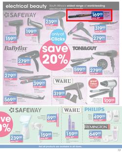 Clicks : Feel Good Savings (6 Mar - 21 Mar 2019), page 13