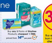 Stayfree Products-Per Pack