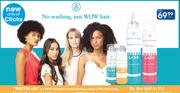 WATERL<SS Dry Shampoos, Dry Conditioners & Hair Refreshers-Each