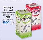 Corsodyl Mouthwashes-Each