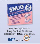 Snug Denture Cushions-Per Pack