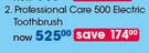 Oral-B Professional Care 500 Electric Toothbrush-Each