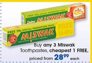 Miswak Toothpastes-Each