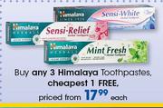 Himalaya Toothpastes-Each