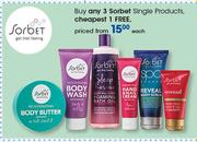 Sorbet Single Products-Each