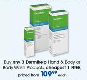 Dermikelp Hand & Body Or Body Wash Products-Each