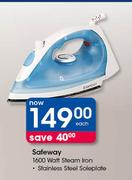 Safeway 1600 Watt Steam Iron-Each