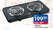 Safeway Double Spiral Hotplate-Each