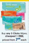 Clicks Wipes-Each