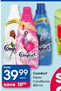 Comfort Fabric Conditioner-800ml Each