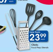 Clicks Food Prep Utensils-Each