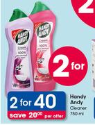 Handy Andy Cleaner-2 x 750ml