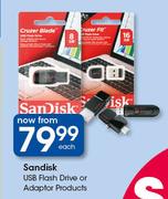 Sandisk USB Flash Drive Or Adaptor Products-Each