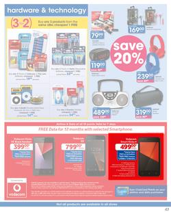 Clicks : Feel Good Savings (6 Mar - 21 Mar 2019), page 43