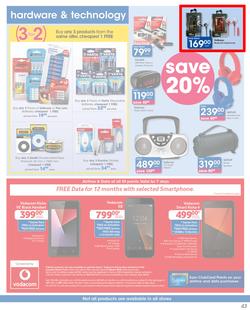 Clicks : Feel Good Savings (6 Mar - 21 Mar 2019), page 43
