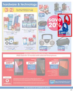 Clicks : Feel Good Savings (6 Mar - 21 Mar 2019), page 43