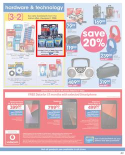 Clicks : Feel Good Savings (6 Mar - 21 Mar 2019), page 43