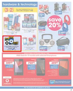Clicks : Feel Good Savings (6 Mar - 21 Mar 2019), page 43