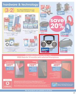 Clicks : Feel Good Savings (6 Mar - 21 Mar 2019), page 43