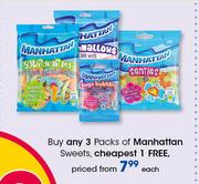 Manhattan Sweets-Each