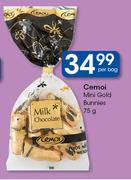 Cemoi Mini Gold Bunnies-75g Per Bag