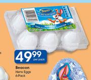 Beacon Hens Eggs 6 Pack-Per Pack