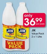 Jik Value Pack-2 x 1Ltr Per Pack