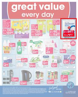 Clicks : Feel Good Savings (6 Mar - 21 Mar 2019), page 48