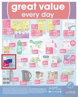 Clicks : Feel Good Savings (6 Mar - 21 Mar 2019), page 48