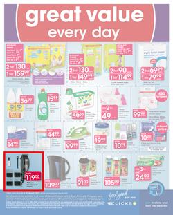 Clicks : Feel Good Savings (6 Mar - 21 Mar 2019), page 48