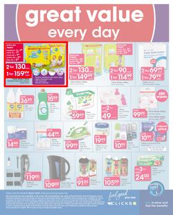 Clicks : Feel Good Savings (6 Mar - 21 Mar 2019), page 48