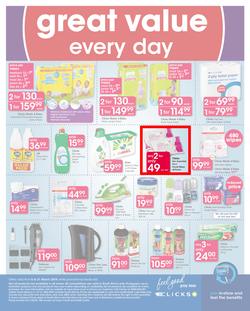Clicks : Feel Good Savings (6 Mar - 21 Mar 2019), page 48