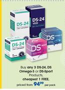 DS-24, DS Omega-3 Or DS-Sport Products-Each