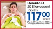 Corenza-C 20 Effervescent Tablets-Per Pack