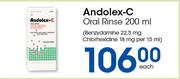 Andolex-C Oral Rinse-200ml
