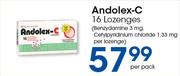 Andolex-C 16 Losenges-Per pack