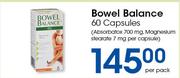 Bowel Balance 60 Capsules-Per Pack